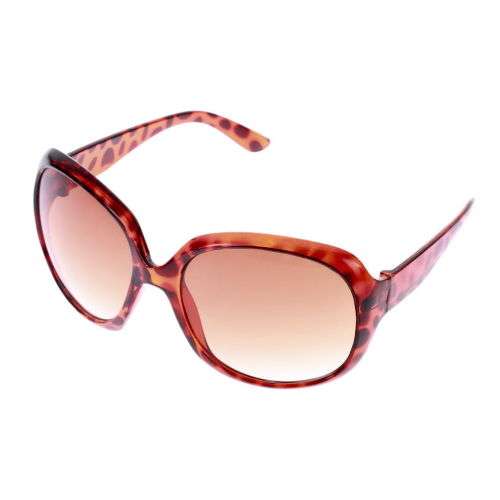 Ladies Smart  DOLCE & GABBANA Style Big Rim Sunglasses ( Leopard Print )